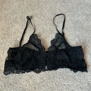 Elegant Black Lace Bralette